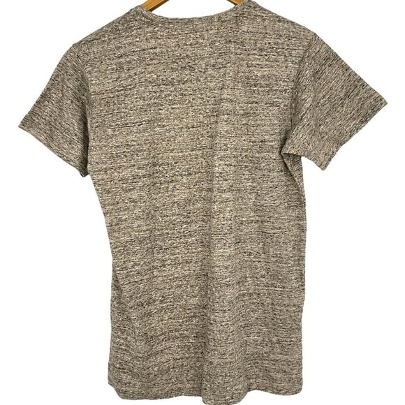 John Elliott Size S 1 T-Shirt Mens Heathered Brown Short Sleeve 100% Cotton - Picture 3 of 6